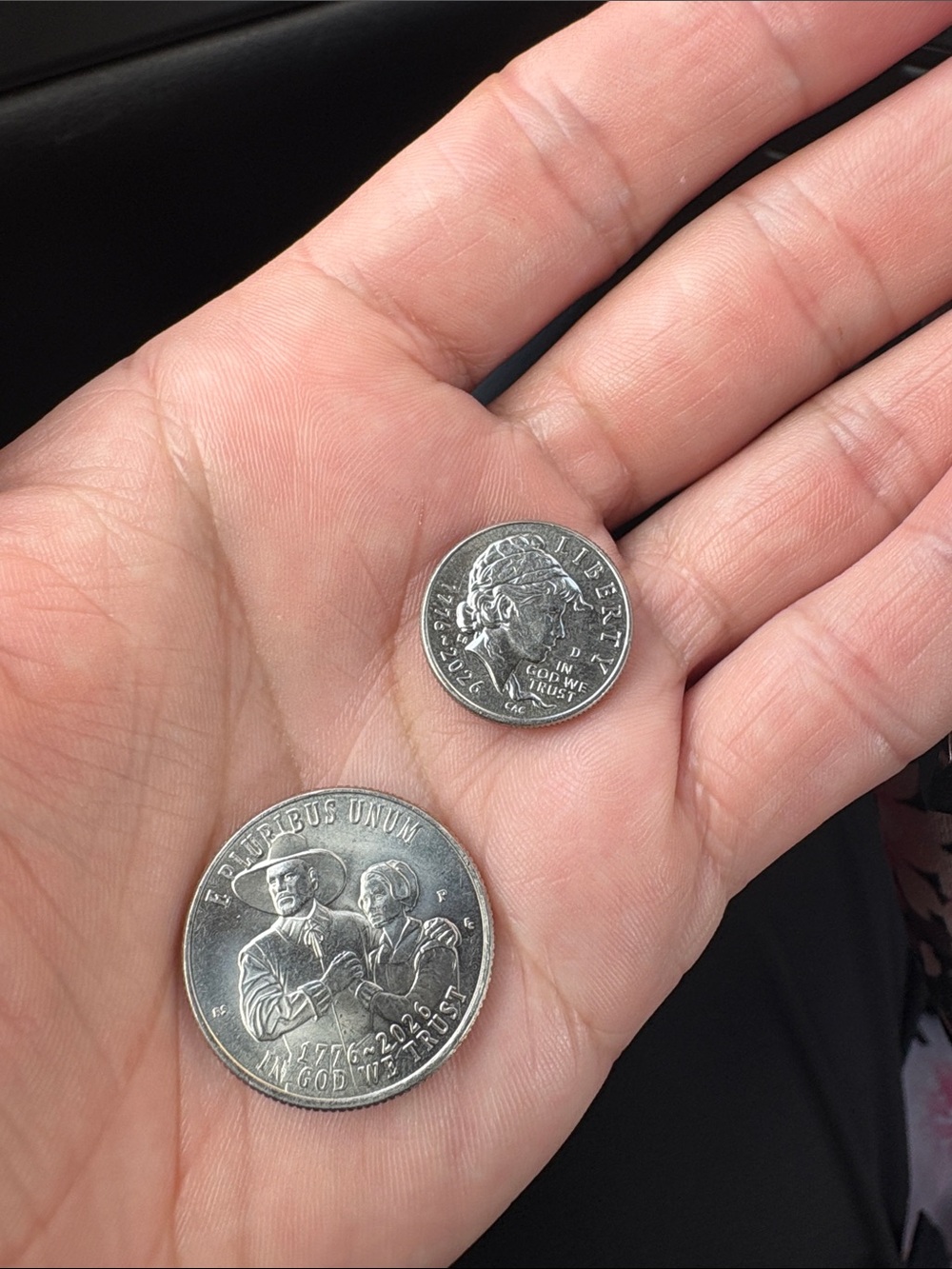 2 America 250 coins